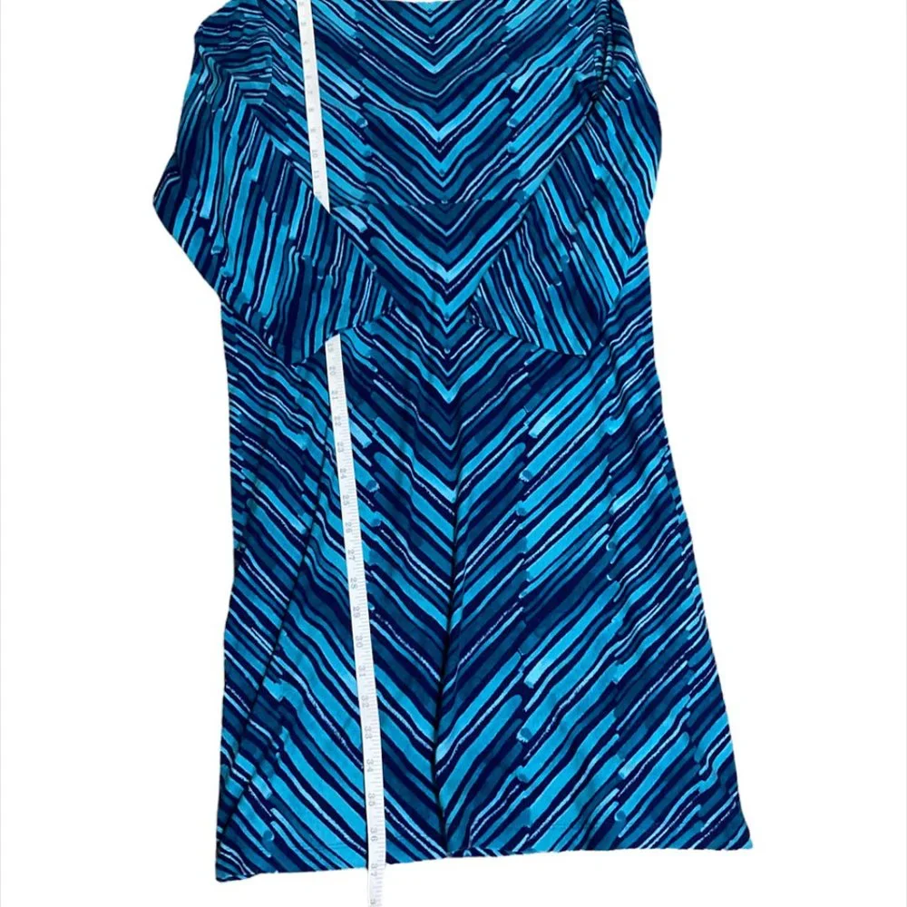 Tommy Bahama V-Neck Long-Sleeve Dress Size Large